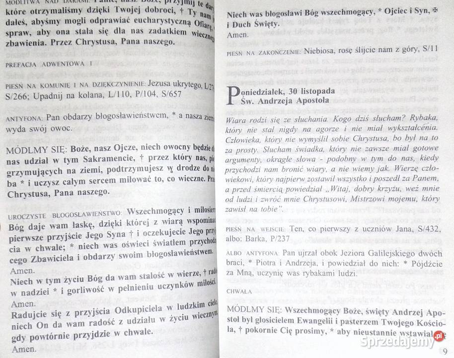 OREMUS Teksty Liturgii Mszy Świętej 121998 Chełm