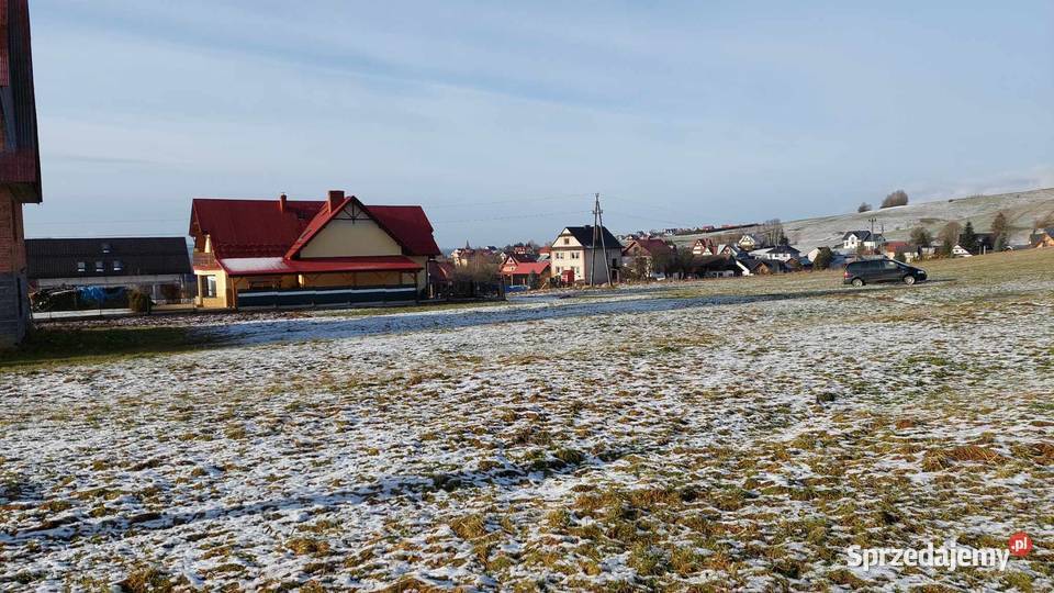 Sprzedam działkę budowlaną w Kluszkowcach małopolskie Kluszkowce