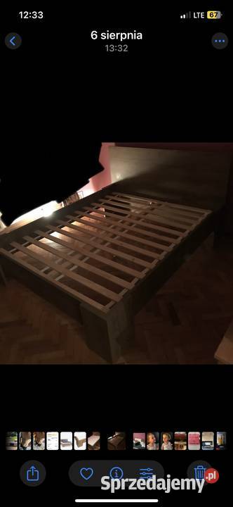 Łóżko 160 x 200 stan nowe