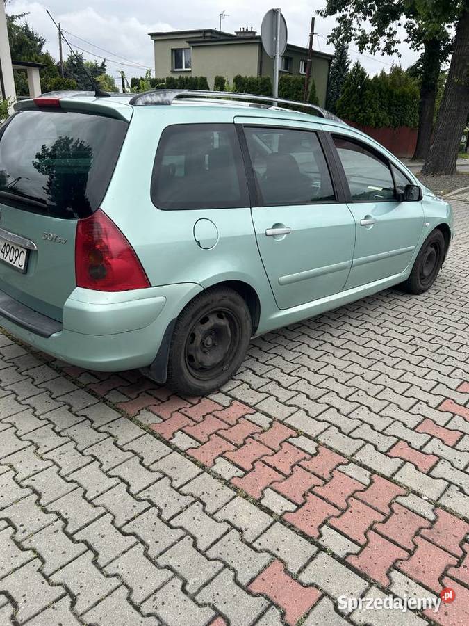 Peugeot 307sw 2004r II właściciel w jednej nieuszkodzony Wodzisław Śląski sprzedam