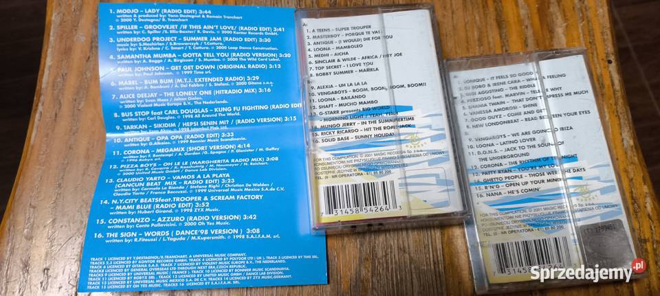 Oryginalny Rewelacyjny składak Summer Dance Hits dance sprzedam