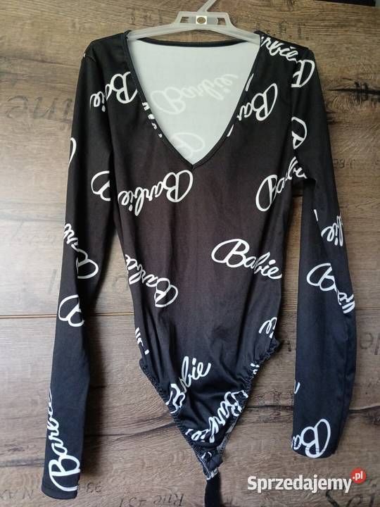 Body damskie czarne dł rękaw Krosno