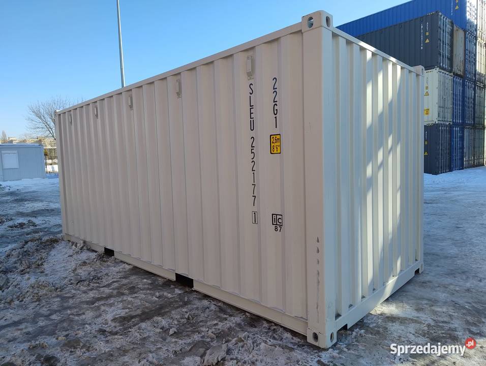 Kontener magazynowy transportowy morski 20 DV Warszawa
