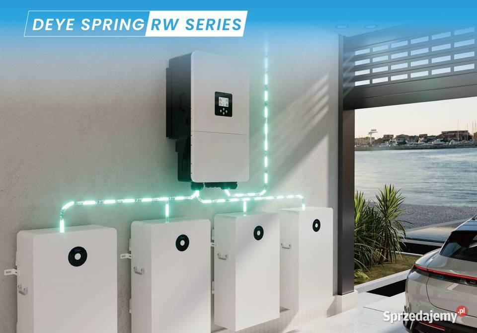 HIT Magazyn energii LiFePO4 LV Deye RWF16 16 kWh sprzedam