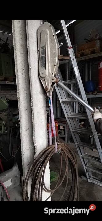 tirfor kifor T 35 wyciągarka linowa przeciągarka Końskowola