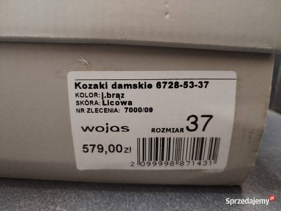 Kozaki Oficerki damskie WOJAS