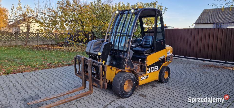 Wózek tleskopowy JCB TLT 30 D 2015r 3 tony lubelskie Ryżki