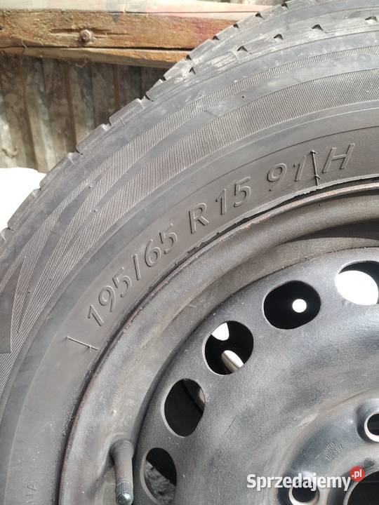 Felgi z oponami letnimi 19565 5x112 4 VW Golf Ropa