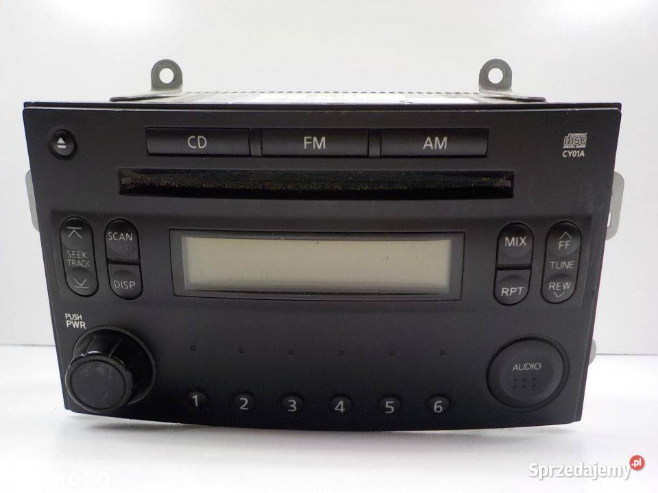 RADIO CD NISSAN 350Z USA wielkopolskie Nowy Tomyśl sprzedam