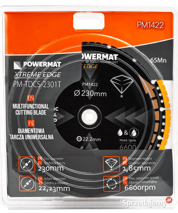 tarcza diamentowa uniwersalna 230mm Katowice
