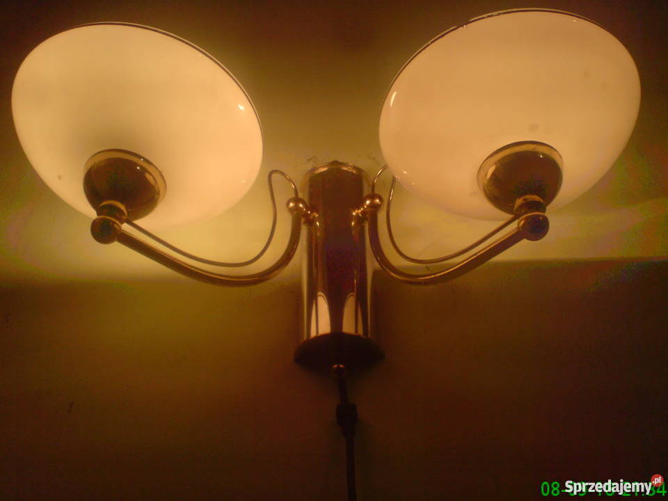 Kinkiet złoty 2 ozdobny Łódź