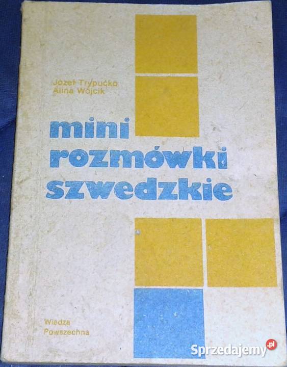 Rozmówki szwedzkie Józef Trypućko Alina Wójcik