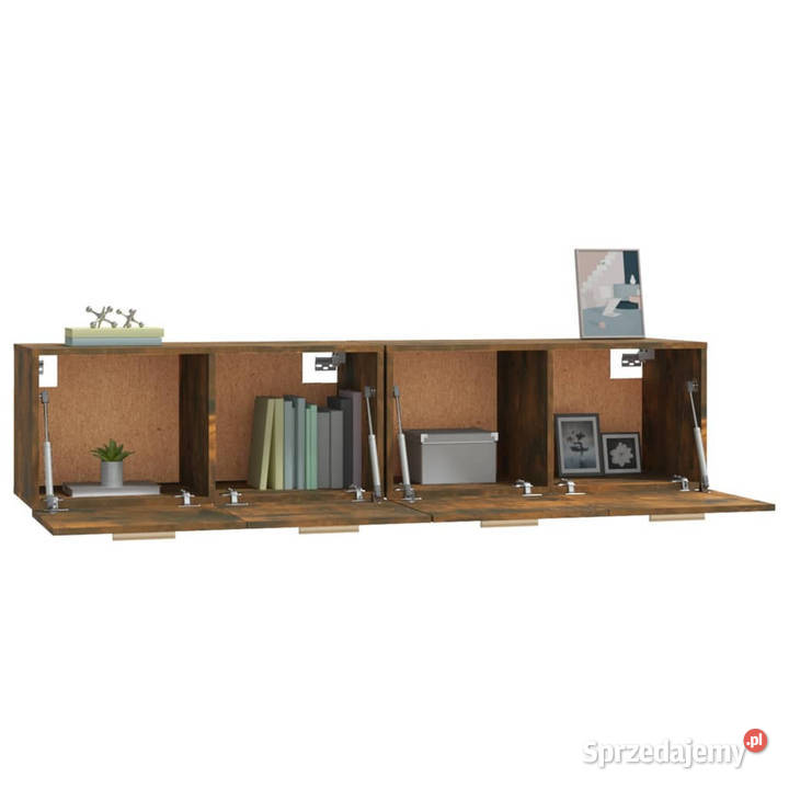 Szafki wiszące 2 przydymiony dąb 80x35x365 Warszawa