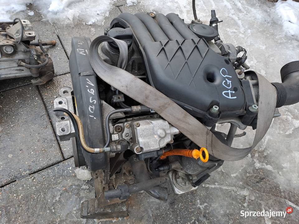 Volkswagen Caddy Golf IV 19 SDi silnik kompletny śląskie Jastrzębie-Zdrój