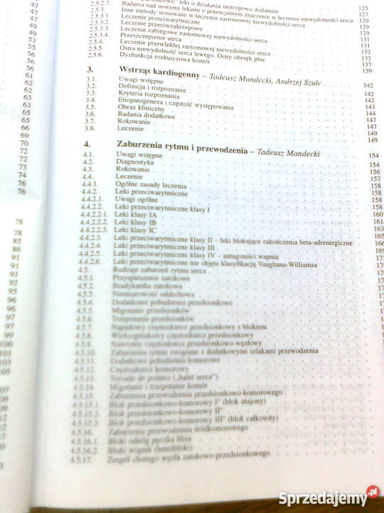 Kardiologia red Tadeusz Mandecki mazowieckie Warszawa sprzedam