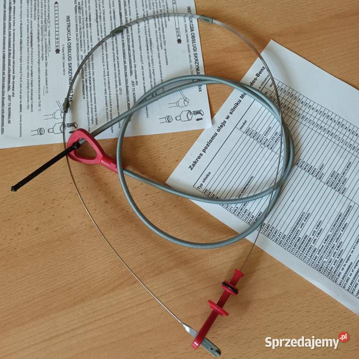 MIARKI SERWISOWE MERCEDES POZIOMU OLEJU SILNIK Pozostałe Motoryzacja Łaziska Górne