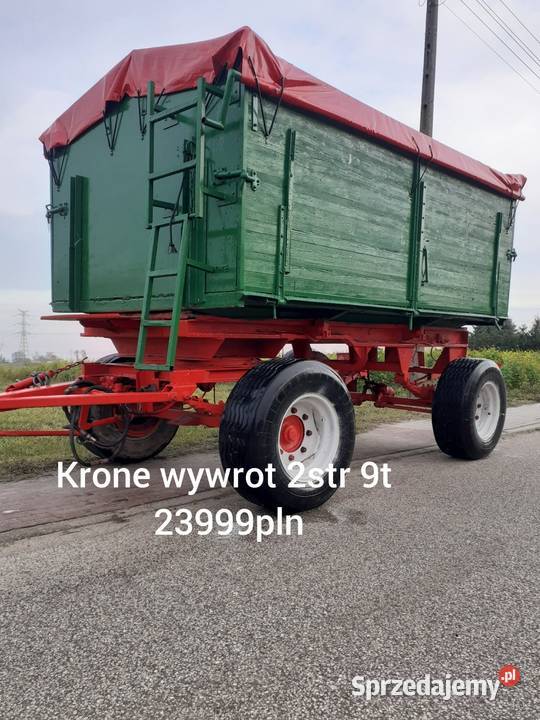 Przyczepa wywrotka d47 jeden tlok d732 hl hw Konin