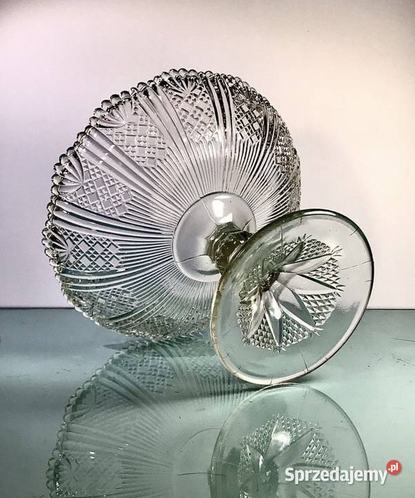 Owocarka Ząbkowice kat 320 szkło PRL Myszków