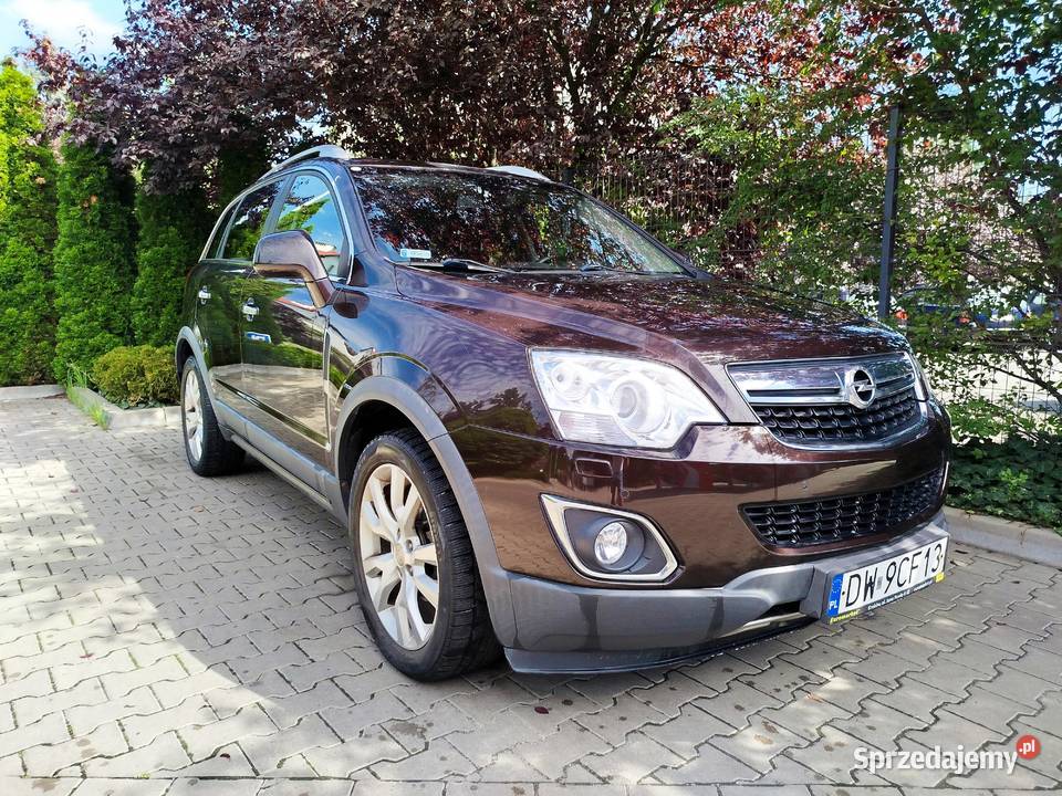 Opel Antara 2015 22CDTI 184 4x4 salon Polska nieuszkodzony dolnośląskie Wrocław sprzedam