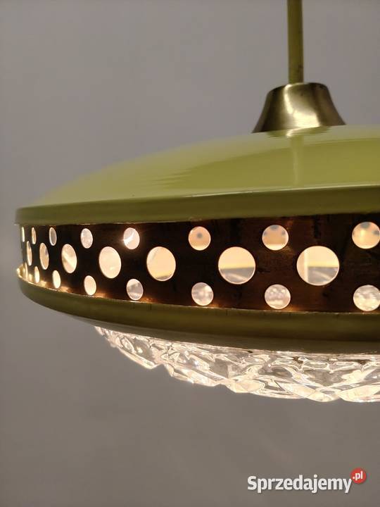 lampa wisząca żyrandol UFO LDlB BRATYSLAVA lata Lampy wiszące łódzkie Radomsko