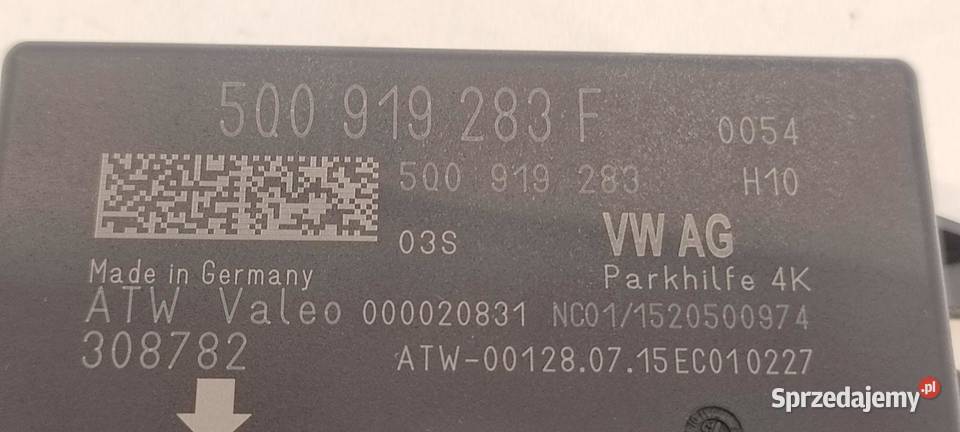 SKODA OCTAVIA III MODUŁ PARKOWANIA PDC dolnośląskie