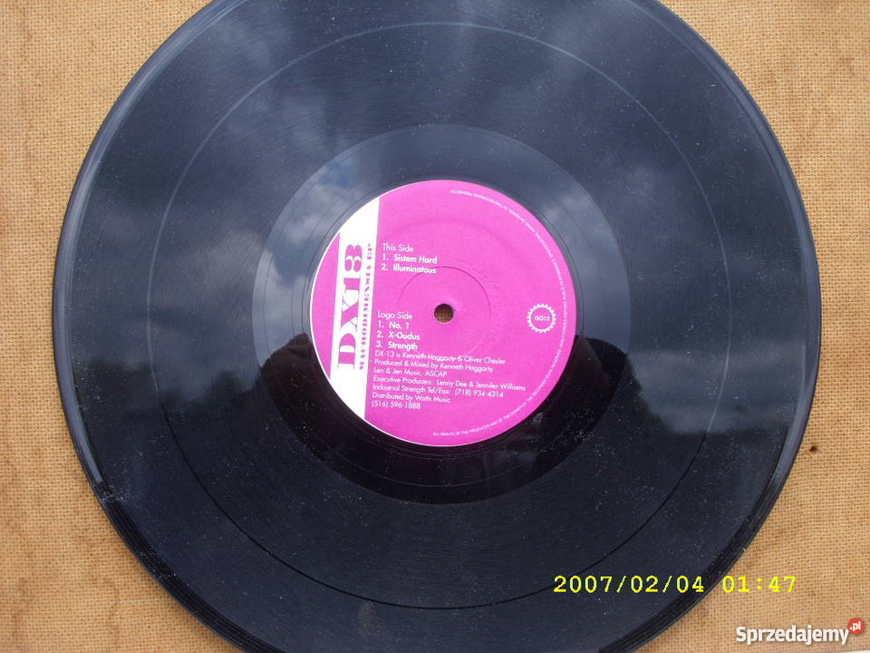 Pop LP DX 13 MACRODIMENSIA EP bez okladki Wołów sprzedam