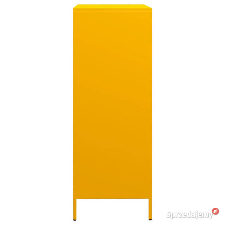Szafka musztardowa 68x39x1035 stal WM851409 Pozostałe Warszawa
