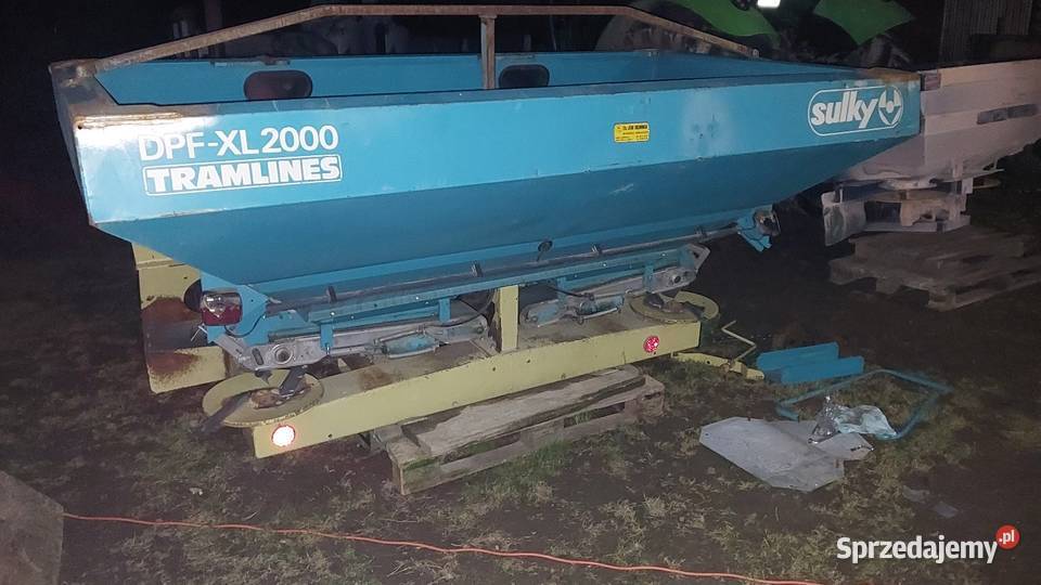 Rozsiewacz taśmowy sulky DPFXL2000 dpa dpx Guzówka-Kolonia