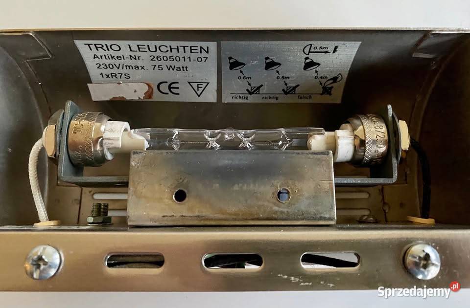 Kinkiet metalowy satyna Trio Leuchten Warszawa