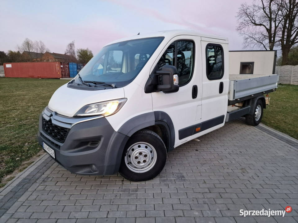 Citroen Jumper 20hdi 2017r Doka 7osobowy opolskie Strobice