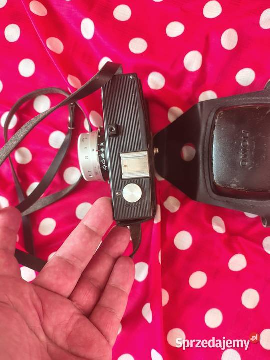 SPRAWNY Smiena 8M aparat analogowy vintage etui