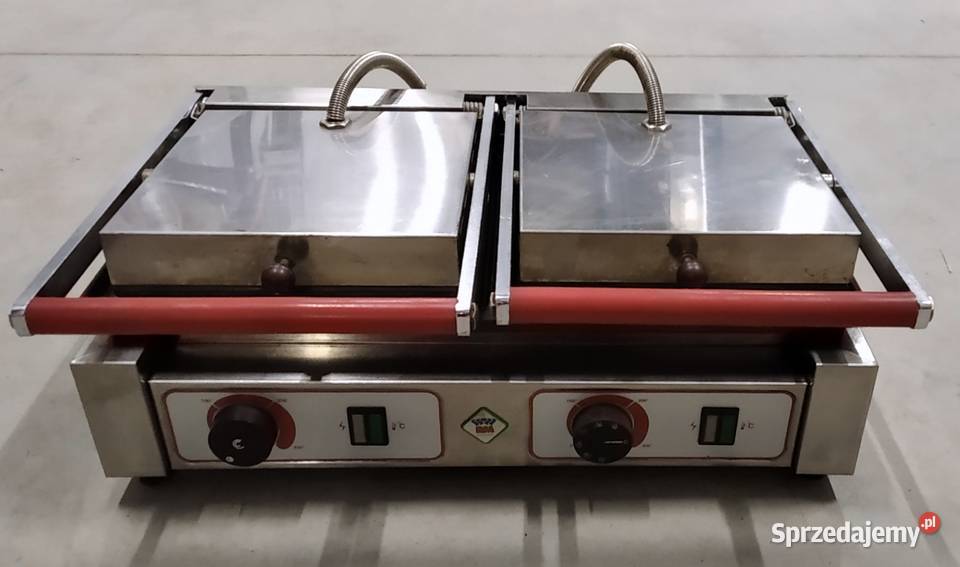 RM Gastro PD1020R kontakt grill podwójny WYSYŁKA mazowieckie Kazuń Polski