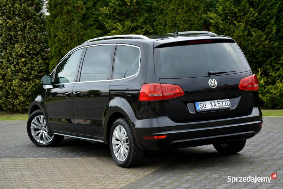 Volkswagen Sharan 7Foteli DSG biXenon Ledy Skóry Ostrów Mazowiecka