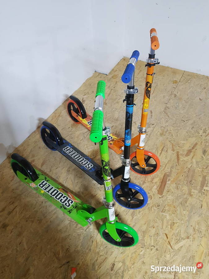 SKŁADANA Hulajnoga SCOOTER 100 duże koła Głogowa sprzedam