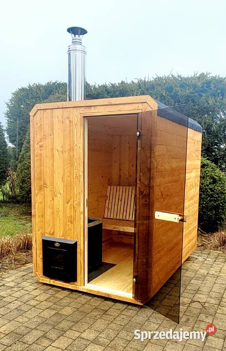 Sauna ogrodowa hexagon modułowa Pobiedziska