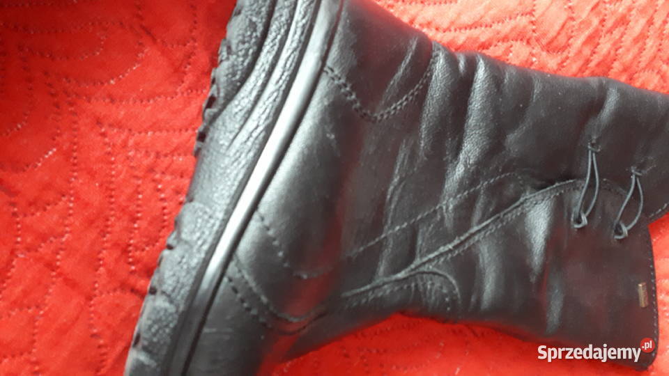 Kozaczki skórzane na futerku 39 Koszalin