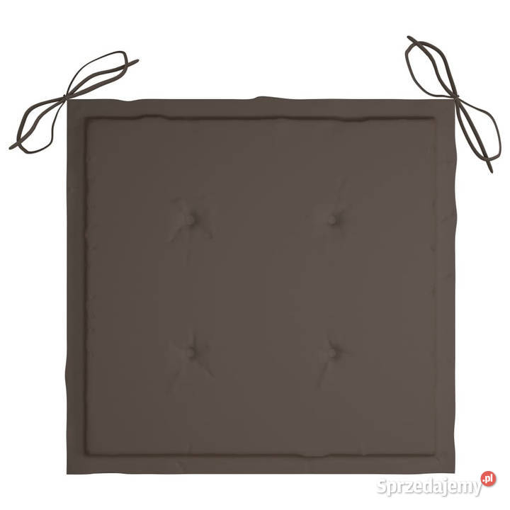Fotel bujany z poduszką w kolorze taupe lite Ogród Warszawa