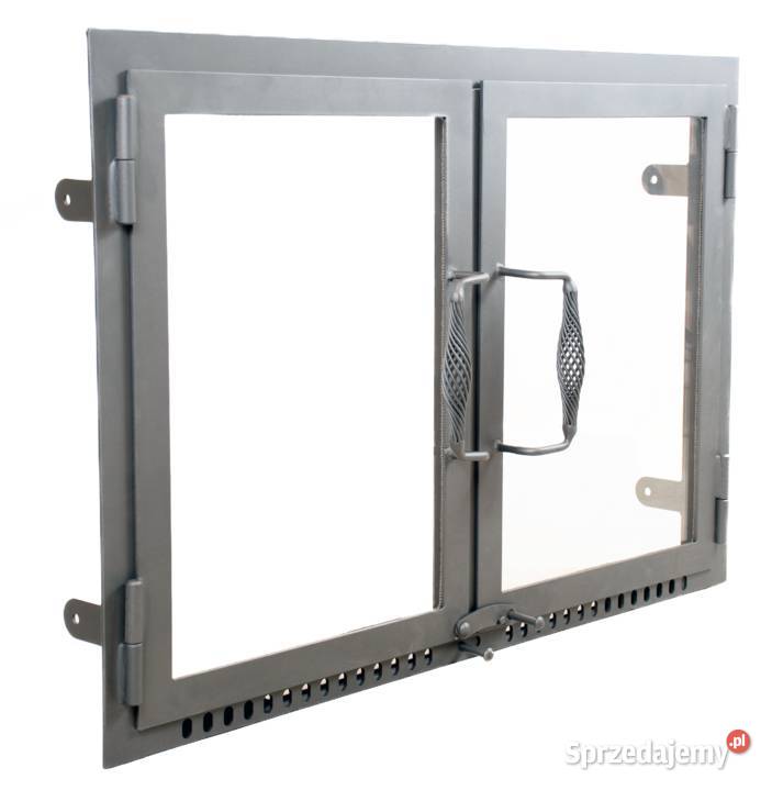 Drzwiczki kominkowe Z SZYBĄ do kominka 55x45 małopolskie Skawina