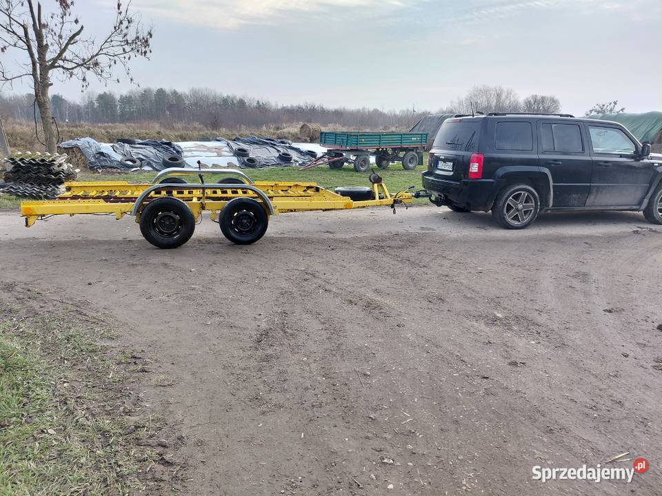 Laweta przyczepa z kwitem