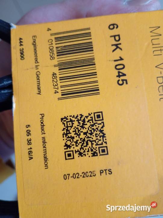 Pasek Continental 6PK 10 45 osobowe małopolskie