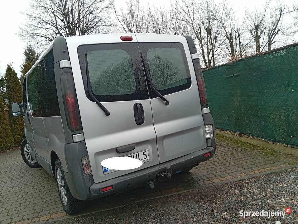 TRAFIC 19 DCI HAK 5 OSÓB 1 WŁAŚĆ ZAREJESTR Gostynin