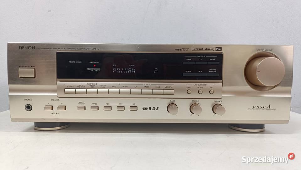 DENON AVR700RD Amplituner bez pilota wielkopolskie Poznań