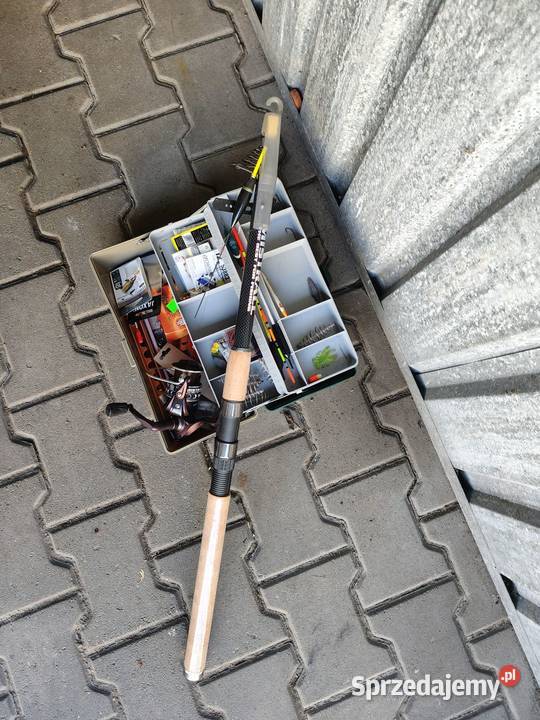 Wędka mistral plus akcesoria okazja Poznań