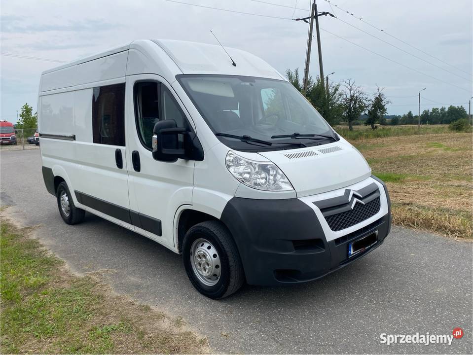 Citroen Jumper 2012r brygadówka 7 osobowy ducato 2200cm3 Motoryzacja Wrocław sprzedam