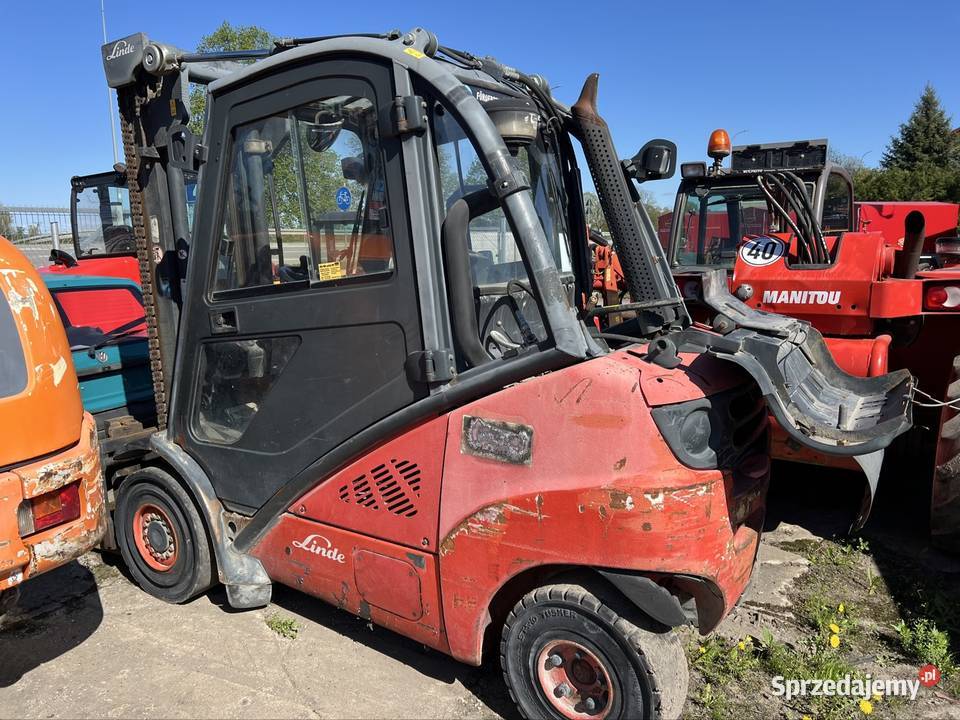 Wozek widlowy linde diesel h30 sztaplarka linde Wózki widłowe Solnica