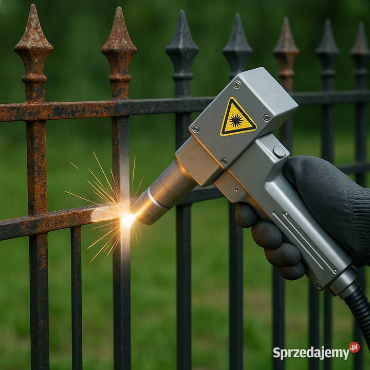 Czyszczenie laserowe części ramy silniki bramy Kowale Oleckie