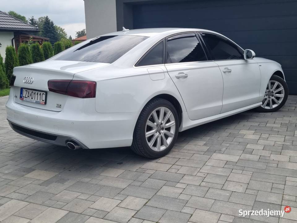 AUDI A6 C7 30 Tdi V6 QUATTRO STRONIC SLINE Biała Zamość sprzedam