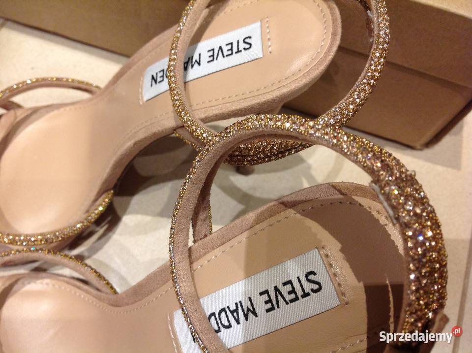 Sandałki na Obcasie STEVE MADDEN 37 j Nowe