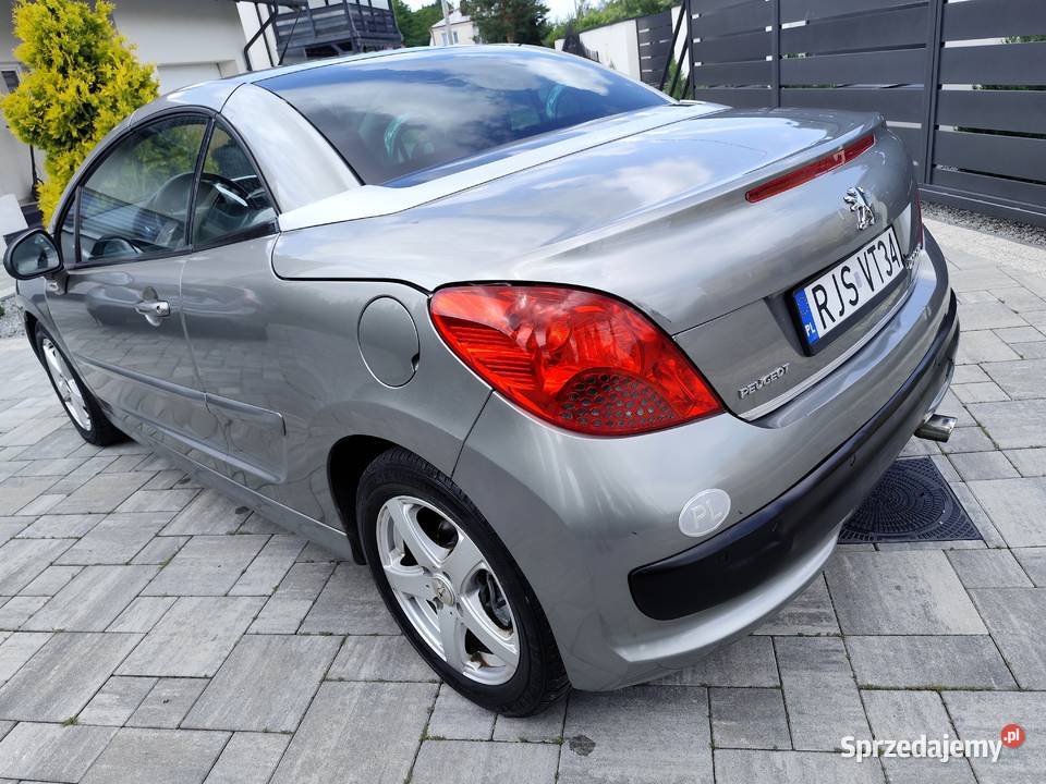 Peugeot 207 CC 16 HDI 2008 Skóry Full 207 Jasło
