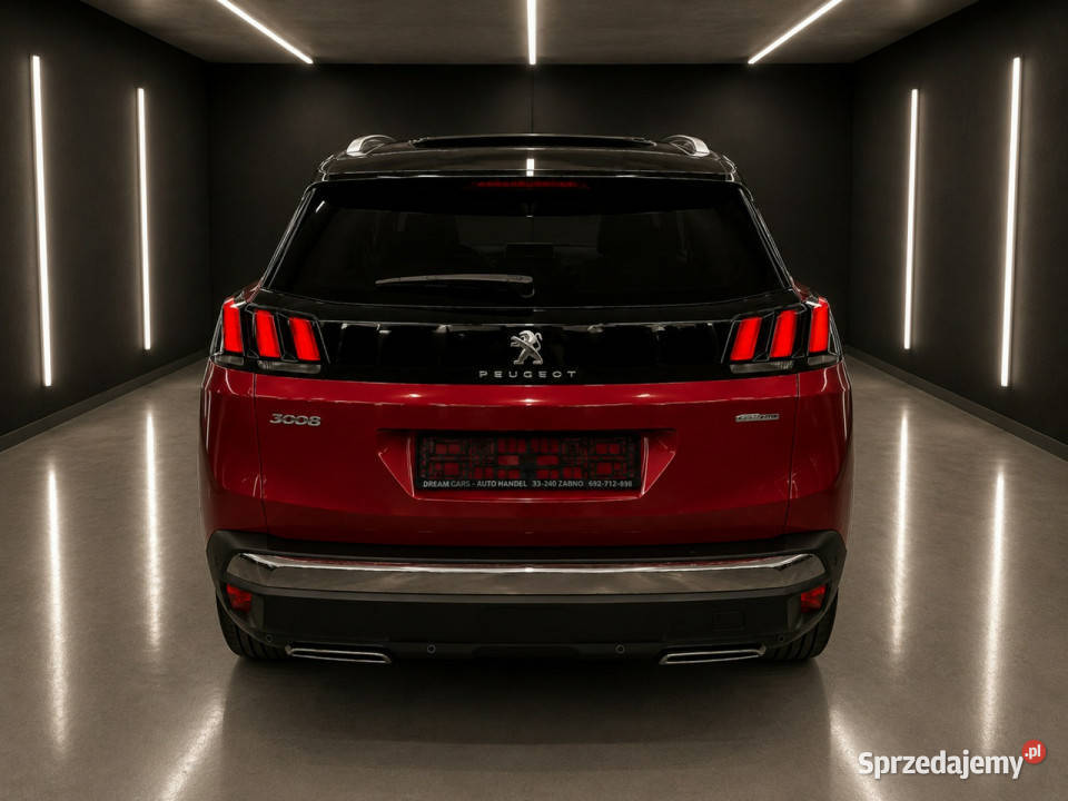 Peugeot 3008 16 dieselautomatpanorama małopolskie Żabno